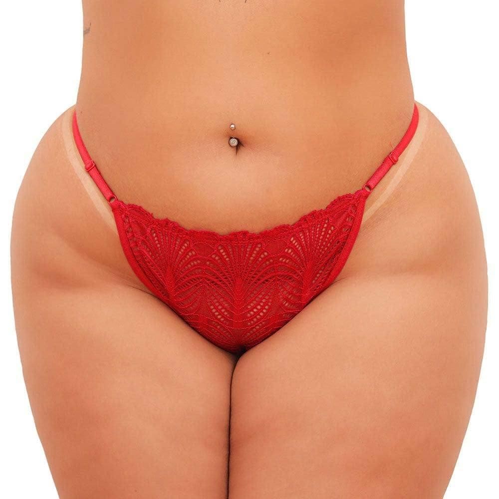 Calcinha Plus Size Personalizada Fio Dental Frase Safada