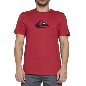Camiseta Quiksilver Comp Logo Color SM25 Masculina Vermelho