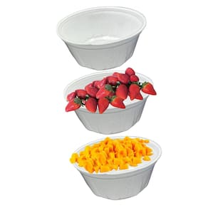 Kit 50 Cumbuca Pote Isopor Térmico 300Ml Para Festas Caldos