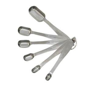 Colheres Medidoras Inox Com 6 Peças Mimo Asa23170
