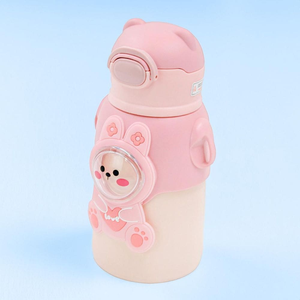 Garrafinha Com Canudo Squeeze Infantil