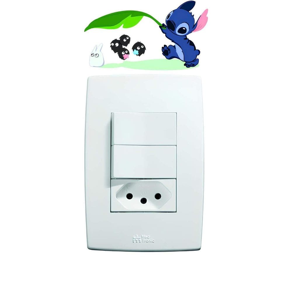 Adesivo Para Interruptor Stitch Mod17