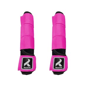 Caneleira Para Cavalo Rosa