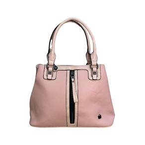 Bolsa Anna Luxory De Ombro Rosa Jy708