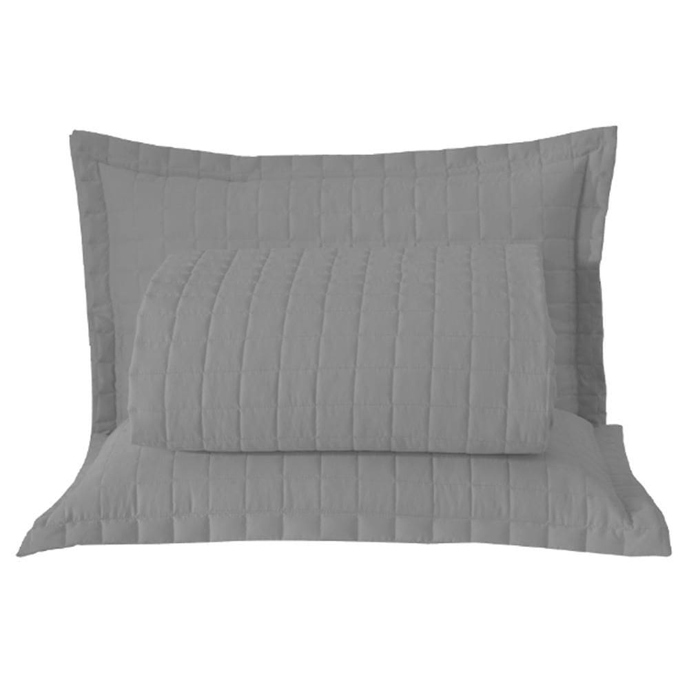 Kit Cobre Leito Colcha Bellini Casal Padrão Dupla Face