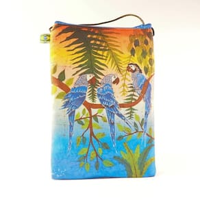Bolsa Hippie Chic Em Tecido 12,5 X 18 Cm Batik Mendes