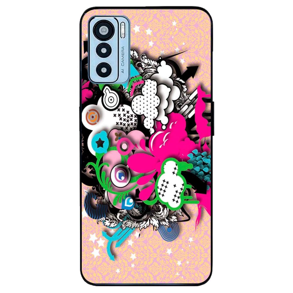 Capa Adesivo Skin104 Verso Para Multilaser Multi H (P9180)