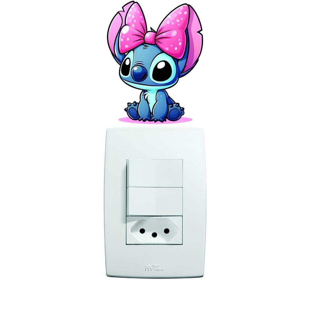 Adesivo Para Interruptor Stitch Mod06