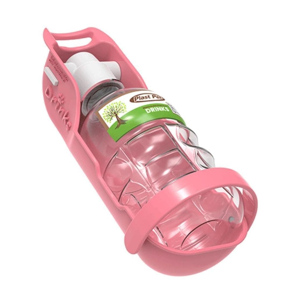Bebedouro Portátil Pet Eco Pet Drinks 300Ml - Rosa