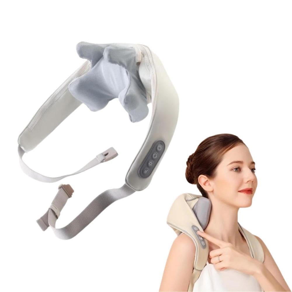 Colete Massageador Bivolt Pescoço E Lombar -