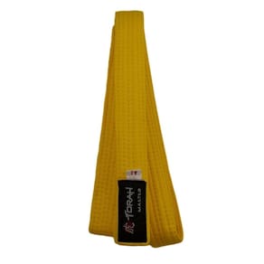 Faixa De Kimono Adulto Amarela Torah