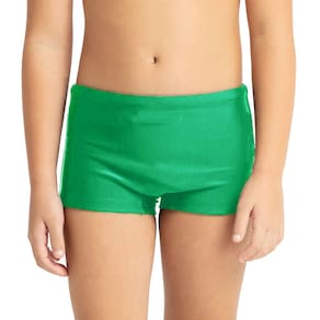 Sunga Boxer Infantil Praia Menino Uv50 Piscina Natação Verde