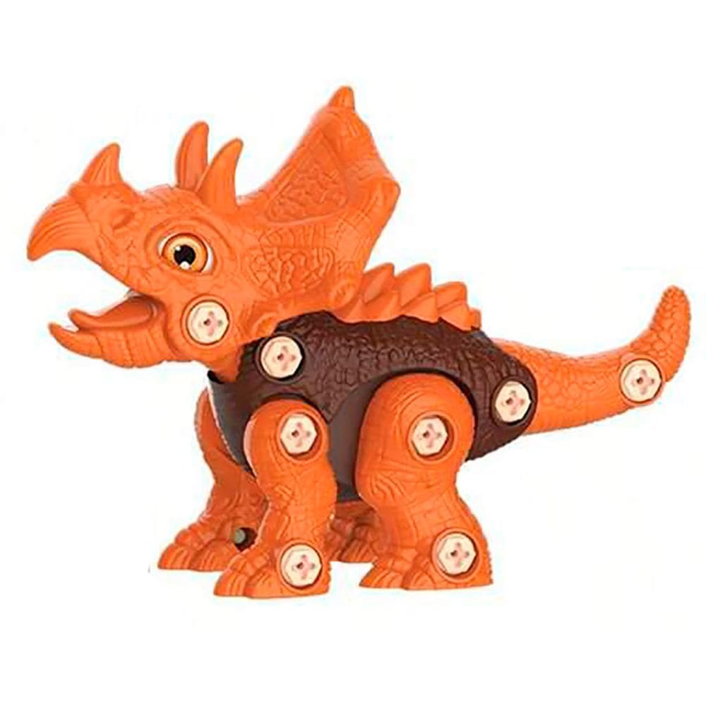 Dinossauro de Brinquedo Monta e Desmonta Triceratopo RS046-1 - Dorémi