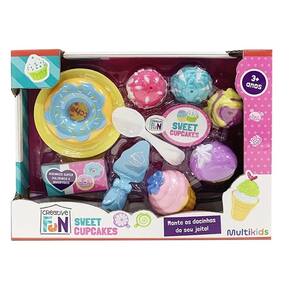 Kit Sweet Cupcakes Creative Fun BR1856 - MultiKids