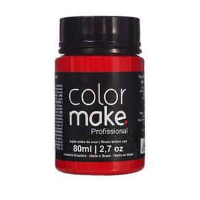 Tinta Liquida Profissional Vermelho Color Make