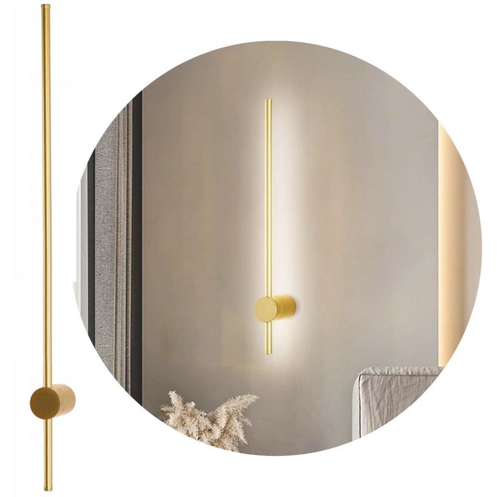 Luminária Arandela Parede 360 Led 3X1 Barra Luz Indireta