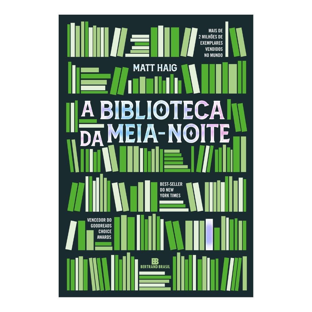 LIvro Matt Haig A Biblioteca da Meia Noite