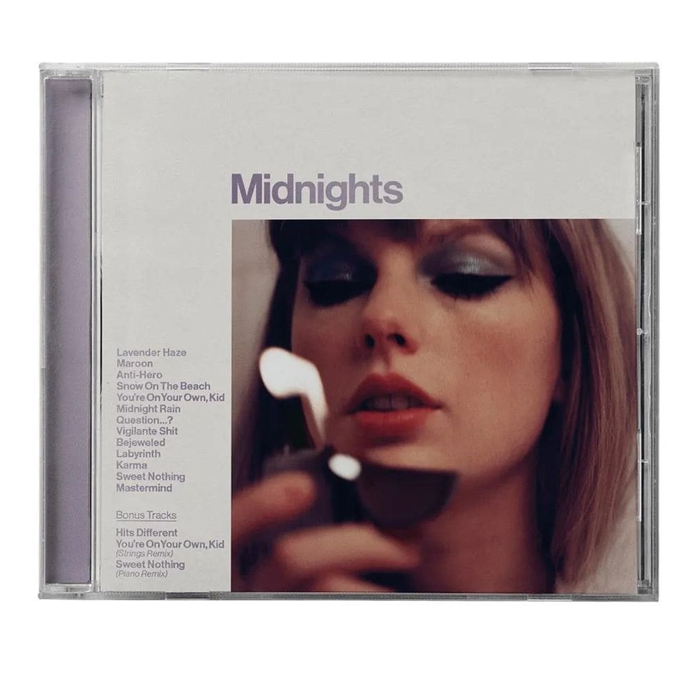 CD Taylor Swift Midnights Lavender Deluxe Edition