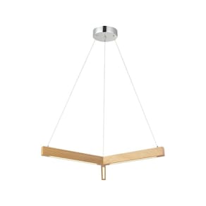 Pendente Avant Kavas TNG 24W 3000K Madeira Bivolt