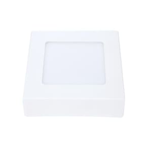 Painel Led Avant Quadrado Sobrepor 6W 3000k Bivolt Branco