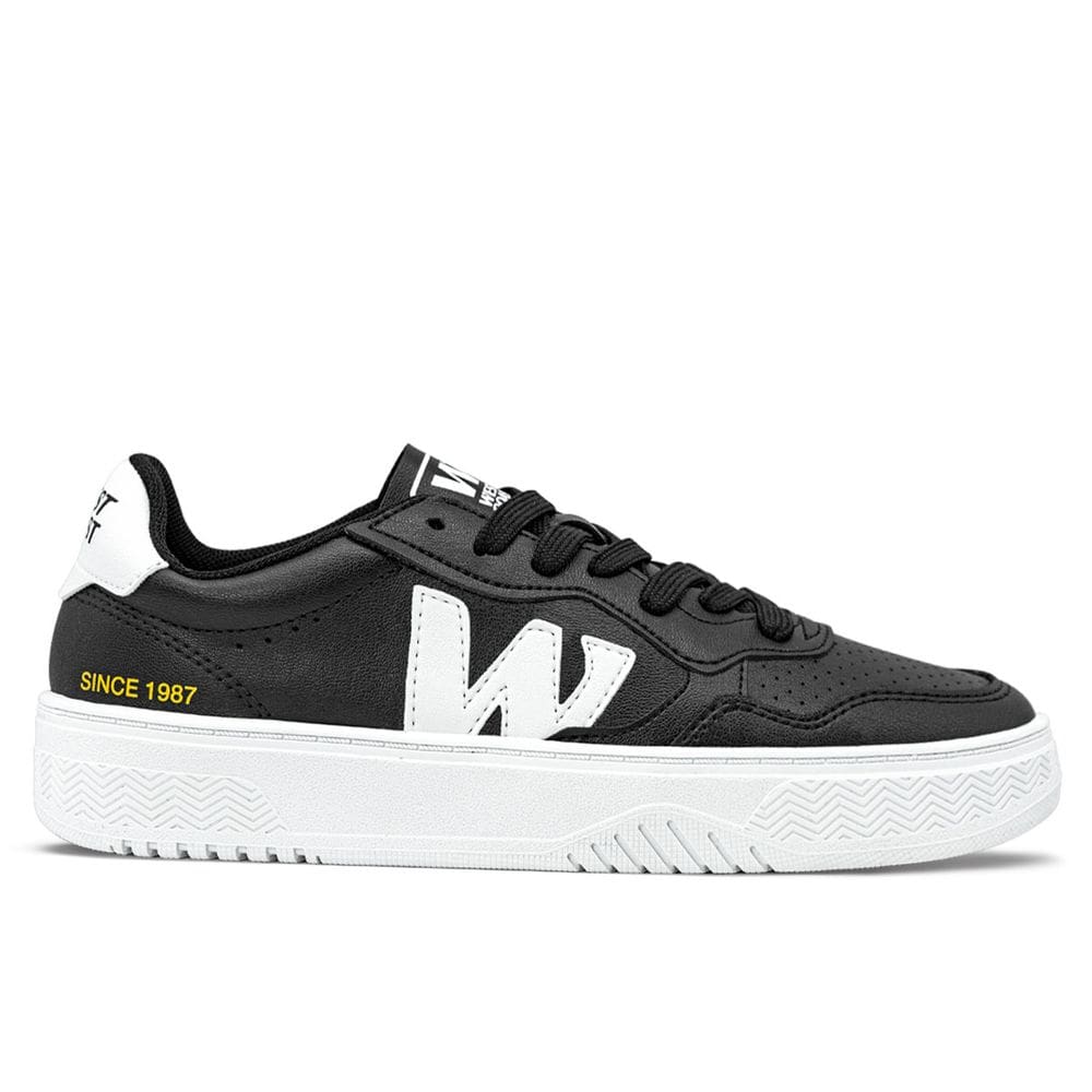 Tênis West Coast 101 Black White
