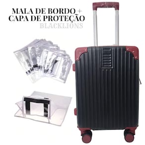 Mala De Viagem De Bordo Pequena De Mão 10Kg +