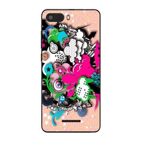 Capa Adesivo Skin104 Verso Para Multilaser MS50X