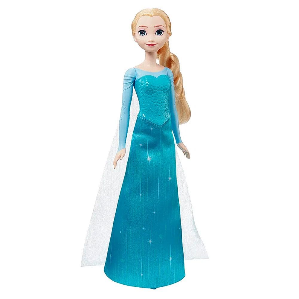 Boneca Disney Frozen II Rainha Elsa Saia Cintilante HLW46 HLW47 - Mattel