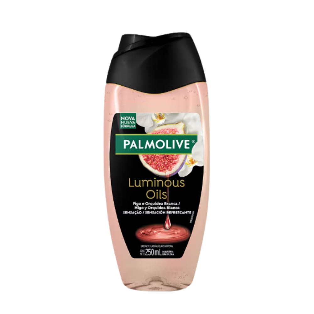 Sabonete Palmolive Líquido Luminous Oils Figo e Orquidea Branca 250ml