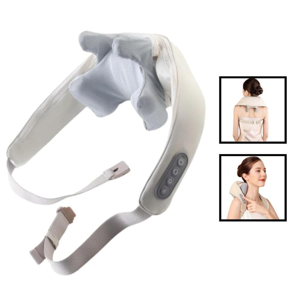 Massageador Elétrico Bivolt Para Costas E Ombros