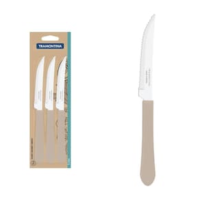 Conjunto Facas Tramontina Inox Leme 3 Peças 23180334 Cinza
