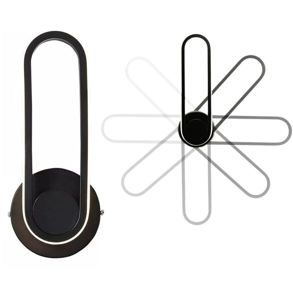 Luminária Arandela Led 32Cm Parede Minimalista Giratória