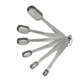 Colheres Medidoras Inox com 6 Peças Mimo ASA23170