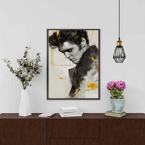 Quadro Elvis Presley - Love Me Tender 33X24Cm