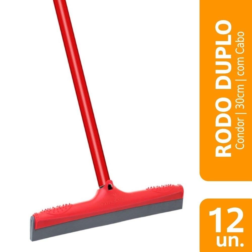 Rodo Duplo Condor 30cm com Cabo - Embalagem com 12 Unidades