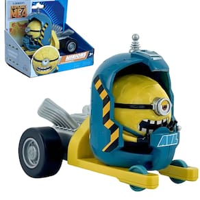 Minions Carrinho de Fricção Meu Malvado Favorito 4 - Mega Capsule