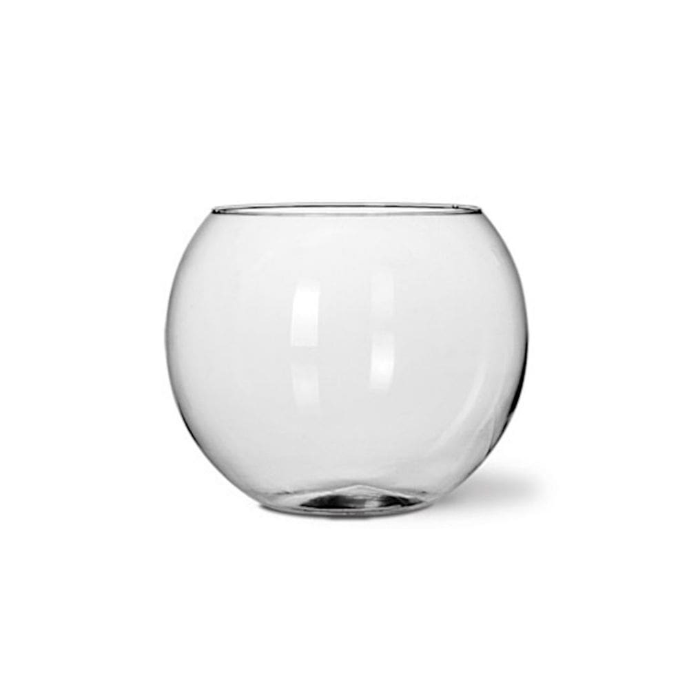 Vaso Vidro Redondo Tipo Aquário 1,5 Litros Decoração e Terrários - Mistral