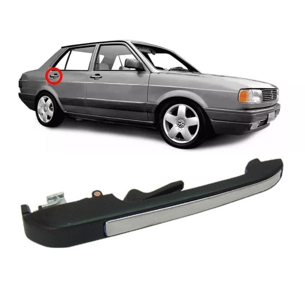 Maçaneta Externa Traseira Direita Metal Santana 1984 à 1991 [F103]