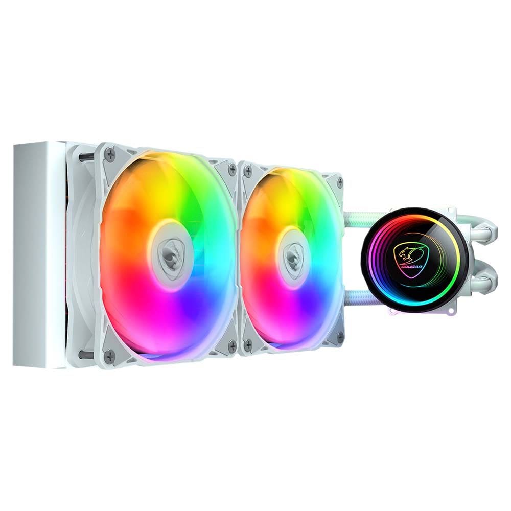 Water Cooler Cougar Elite 3Mpsd240.0002 Argb 240Mm Intel-Amd Branco