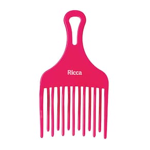 Kit Com 2 Pentes Garfo Cachos Trançado Ricca