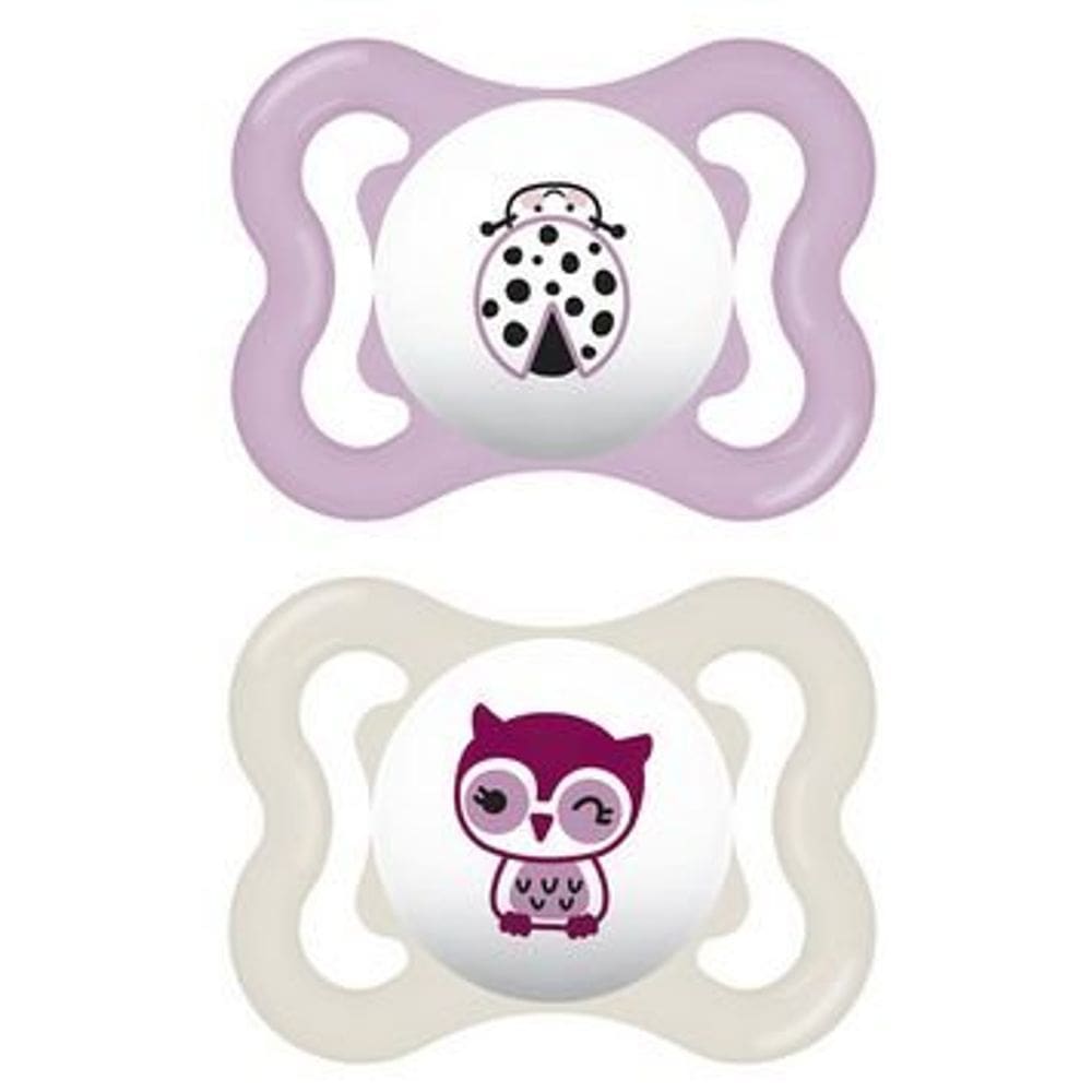 Chupeta Supreme - 0-6 meses Rosa - Embalagem Dupla - MAM