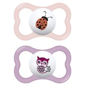 Chupeta Supreme - 6+ meses Rosa - Embalagem Dupla - MAM