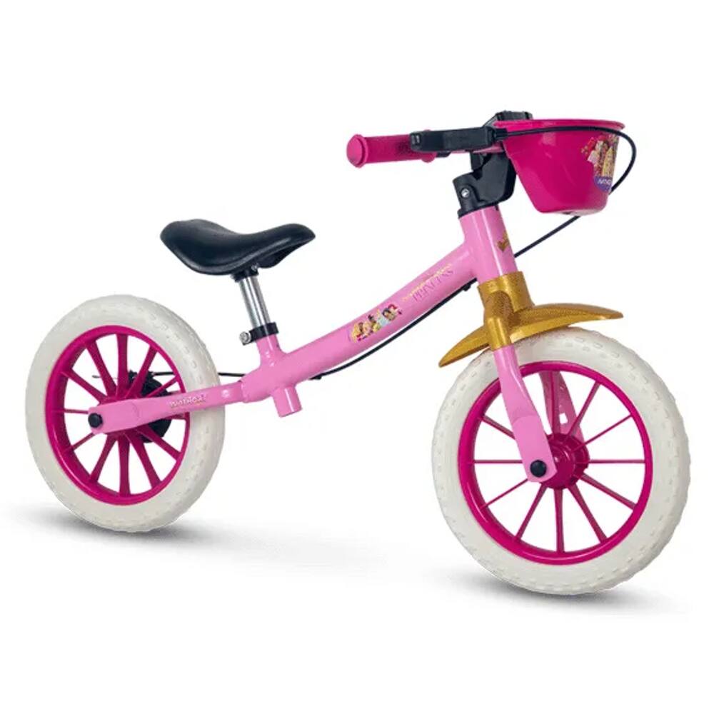 Bicicleta Aro 12 Nathor Balance Princesas