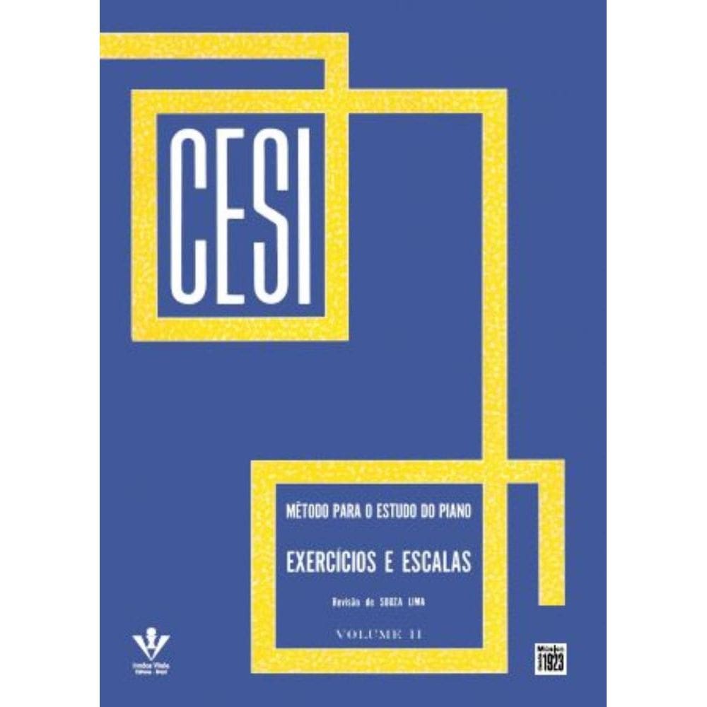Método Para O Estudo do Piano - Exercícios e Escalas - Volume II