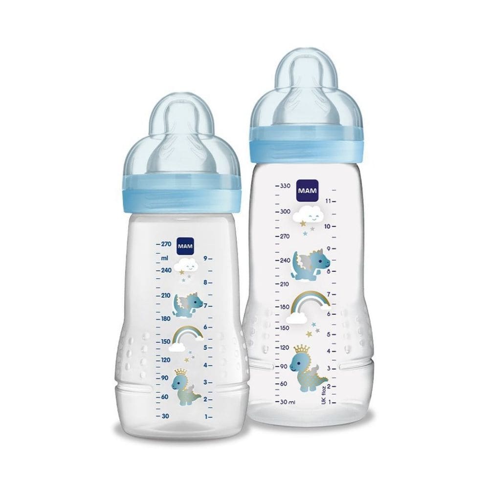 Mamadeira Easy Active - Active Set Azul - MAM