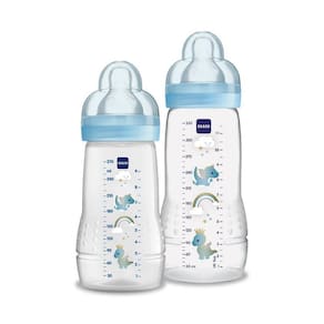 Mamadeira Easy Active - Active Set Azul - MAM