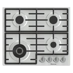 Cooktop Hisense 4 Bocas Inox  GM663XB - 220 Volts