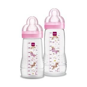 Mamadeira Easy Active - Active Set Rosa - MAM