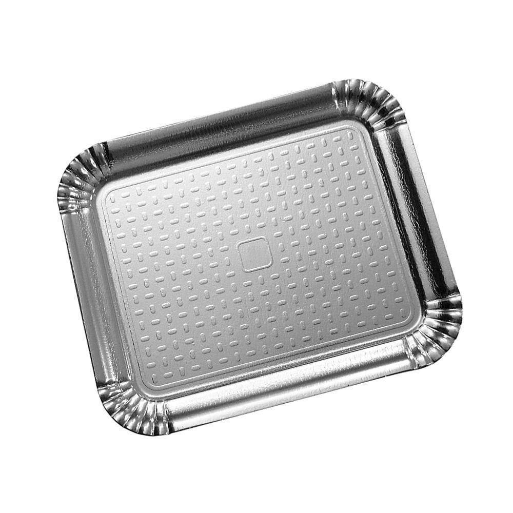 Bandeja Laminada Ultrafest 37X46Cm B6 Prata