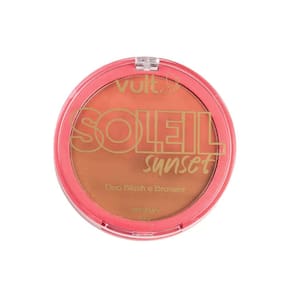 Po Compacto Vult Soleil Sunset Duo Blush E Bronzer Vegano 6G